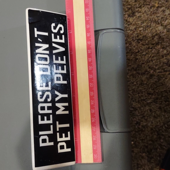 Ceramic desk sign - Picture 3 of 3